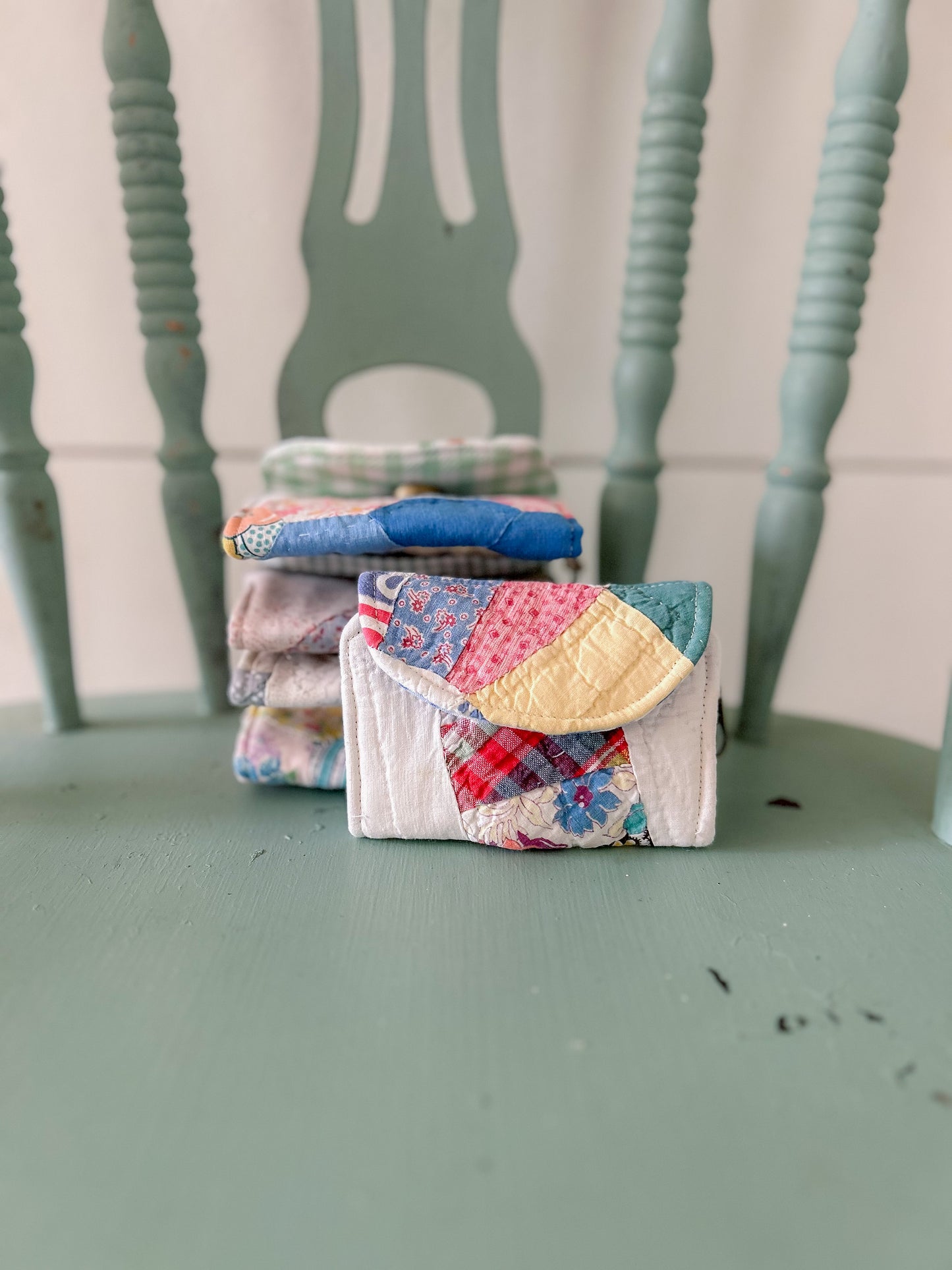 Handmade Vintage Quilt Wallet