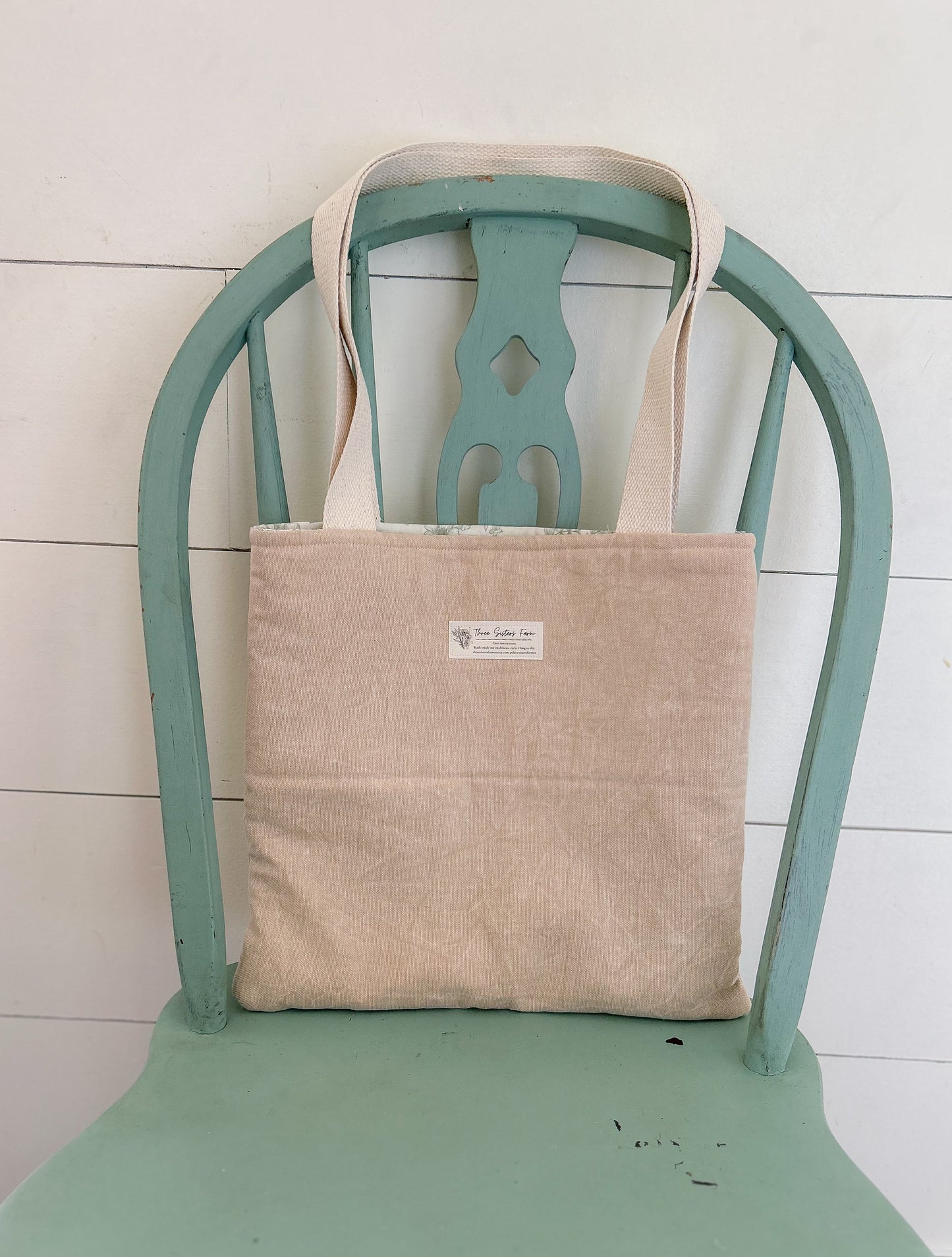 Vintage Quilt Tote Bag