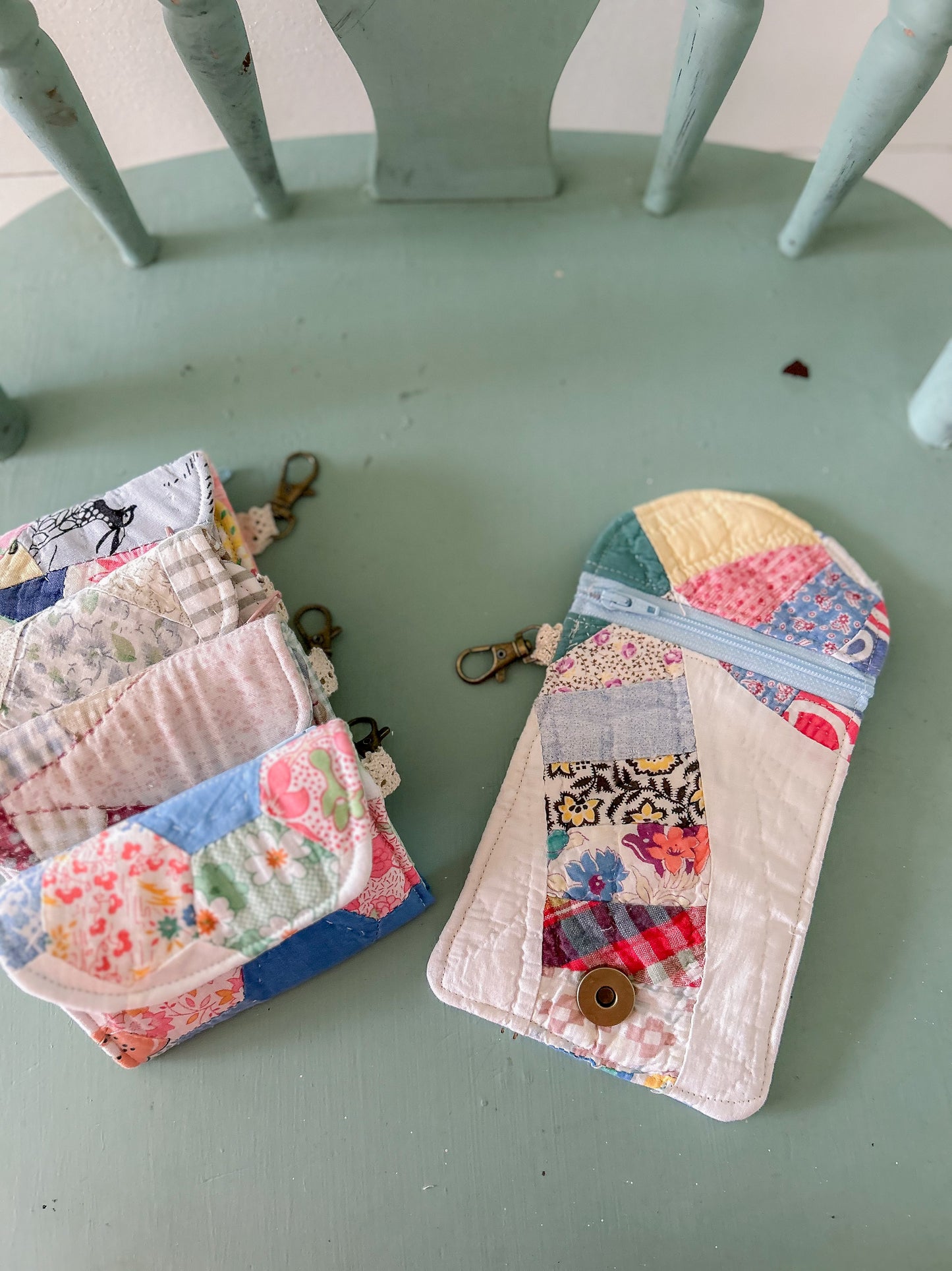 Handmade Vintage Quilt Wallet