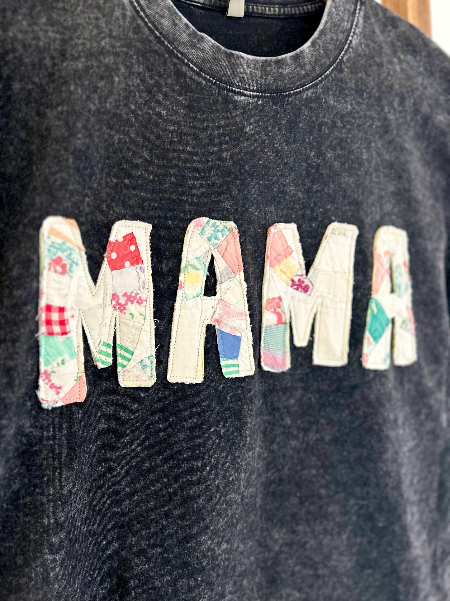 Vintage Quilt MAMA Tee