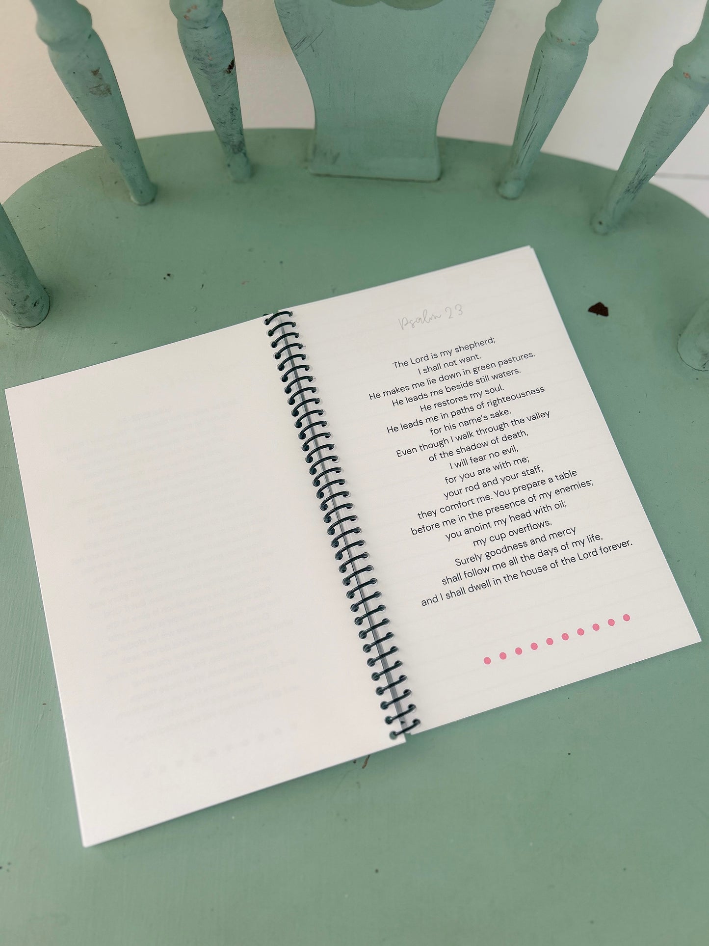 Brown Gingham Prayer Journal Set