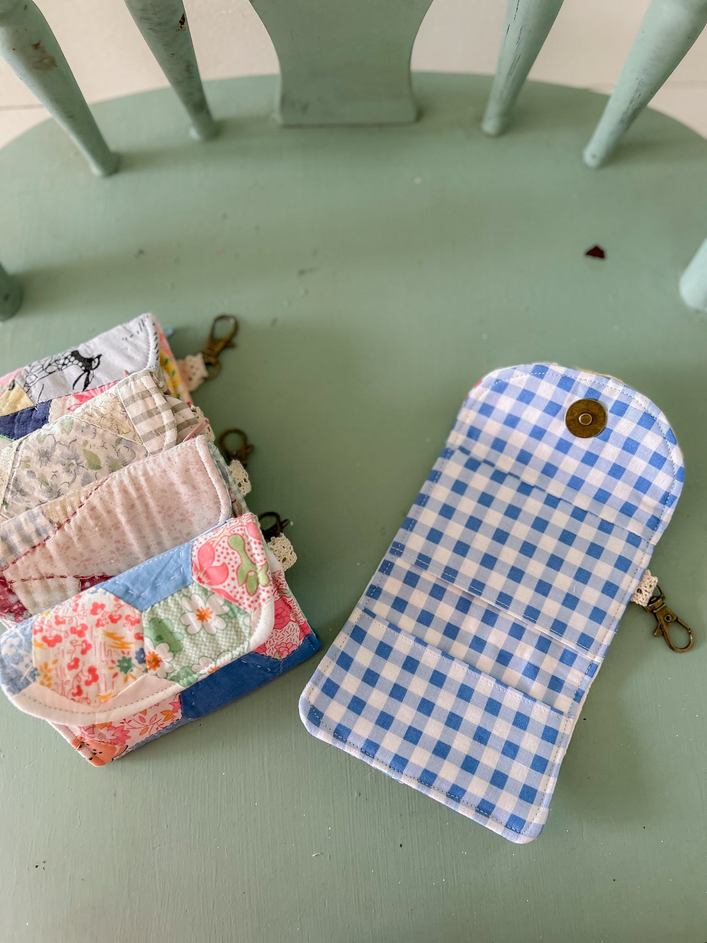 Handmade Vintage Quilt Wallet